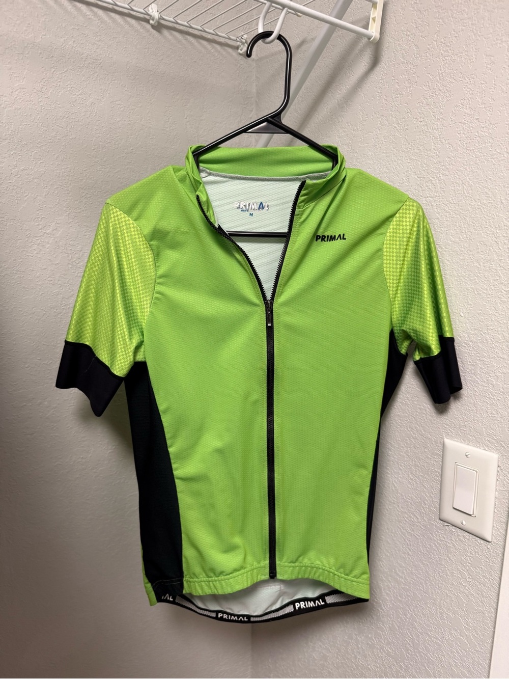 Primal Men’s Lime Green Cycling Jersey